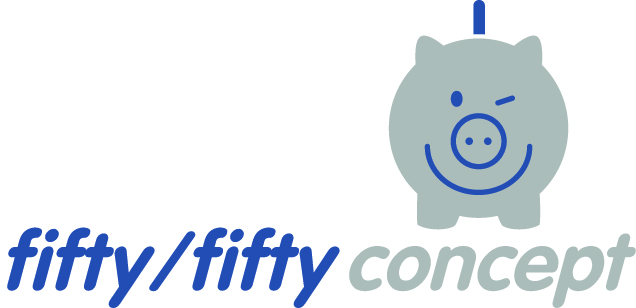 fifty/fifty-concept Logo